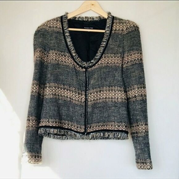 PATRIZIA PEPE 🌺Fringe Blazer - Picture 6 of 15